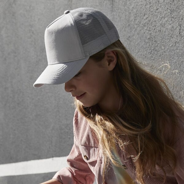 Beechfield Kids Snapback Trucker Cap Thumbnail